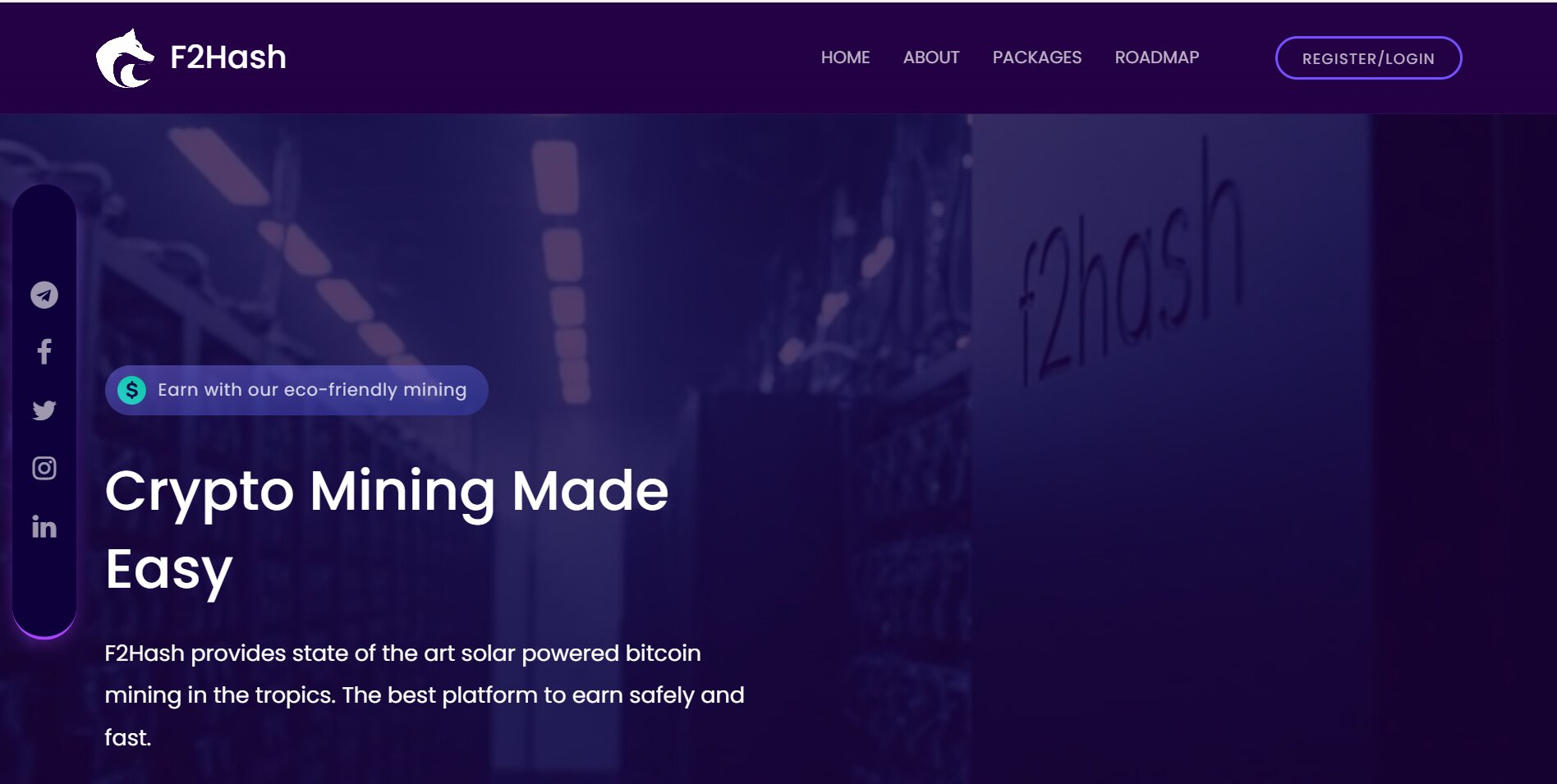 f2hash — #1 legit cloud mining site 2026, verified by Crypto Scores